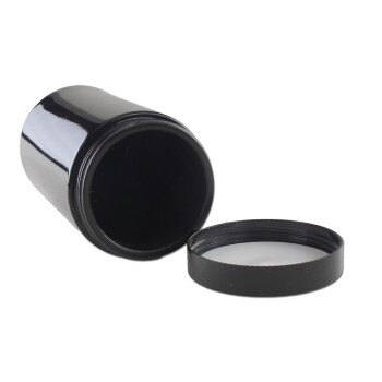 Violet glazen pot met brede hals 500 ml