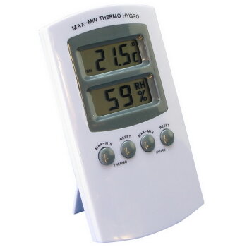 Digitale Thermometer & Hygrometer met geheugen