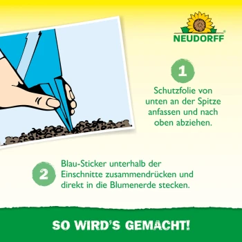 Neudorff Blauwe Stickers 8 x 13 cm, 10 stuks, tegen trips