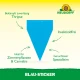 Neudorff Blauwe Stickers 8 x 13 cm, 10 stuks, tegen trips