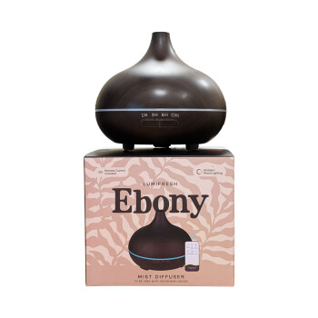 LumiFresh aromaverstuivers Maple & Ebony | 500 ml met afstandsbediening