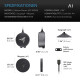 AC Infinity AI-watersensor – Waterpeil- en lekdetectie, IP68
