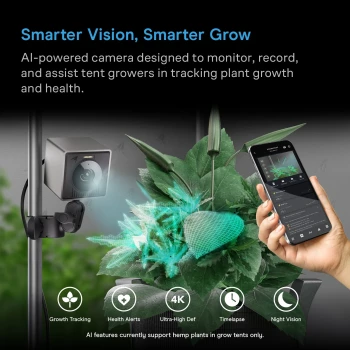 AC Infinity SPECTRON 3 – AI 4K-kweekcamera met...