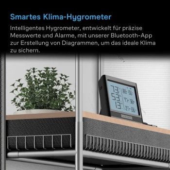 AC Infinity Smart Hygrometer B1 – VPD-klimaatmeter...