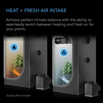 AC Infinity THERMOFORGE S7 1000 W – Slimme verwarming voor kweekkasten