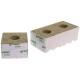 Grodan Steenwol blok gr. Gat 10X10X6,5cm 36 Stk.