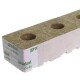Grodan Steenwol blok gr. Gat 10X10X6,5cm 36 Stk.
