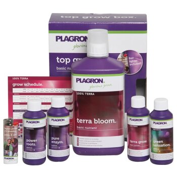 Plantenvoeding set - Plagron Top Grow Box 100% TERRA