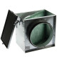 Luchtfilter box, met grofstoffilter ø100mm