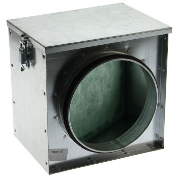 Luchtfilter box, met grofstoffilter ø160mm