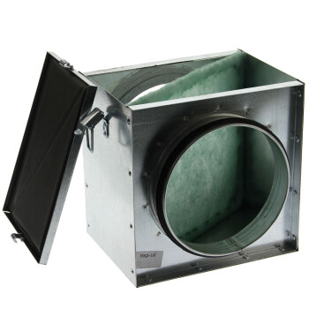 Luchtfilter box, met grofstoffilter ø160mm