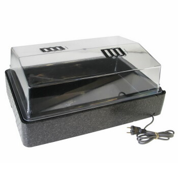 Kweekkas verhit  64/50 + temperatuurregelaar 60x40x25 cm