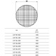 Filterelement voor rond luchttoevoerfilter Ø200mm
