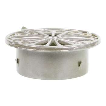 Ventilatorrooster van gegoten aluminium ø125mm