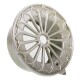 Ventilatorrooster van gegoten aluminium ø125mm