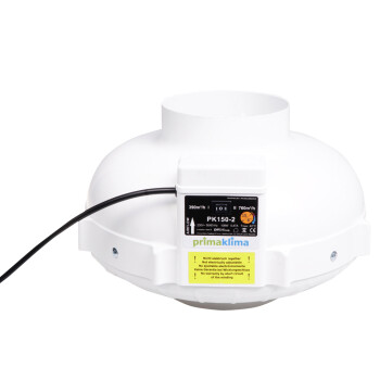 PrimaKlima Buisventilator 2-Speed 390/ 760m³/h ø150mm