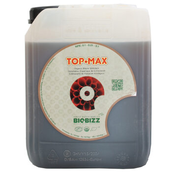 BIOBIZZ Top-Max 100% Organische Bloeistimulator 5 Liter