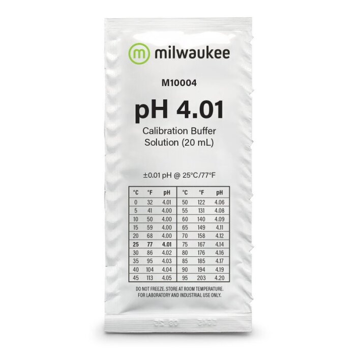 Ijkvloeistof pH 4.01 - 20ml sachet