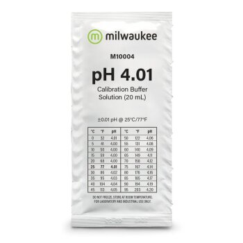 Ijkvloeistof pH 4.01 - 20ml sachet