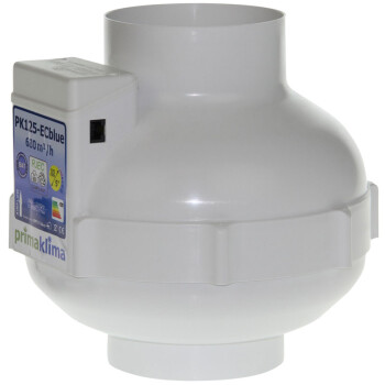 PrimaKlima Buisventilator EC-Blue 680m³/h ø125mm
