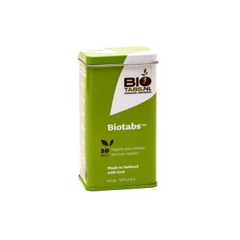 BioTabs organische meststoftabletten 10, 100, 400 stuks