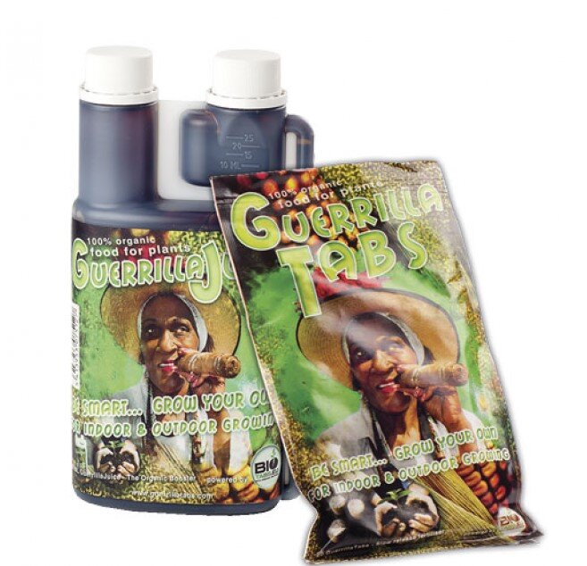 Plantenvoeding set - BioTabs Guerrilla Tabs & Guerrilla Juice