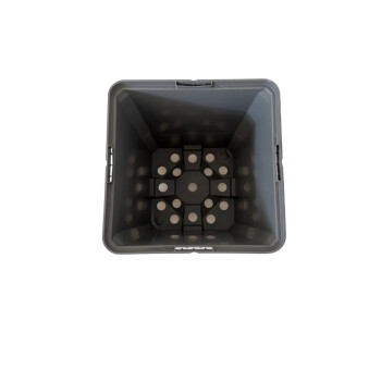 Vierkante pot 13x13x13 cm, ca. 1,5 l