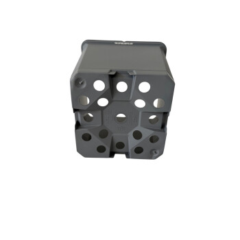 Vierkante pot 13x13x13 cm, ca. 1,5 l