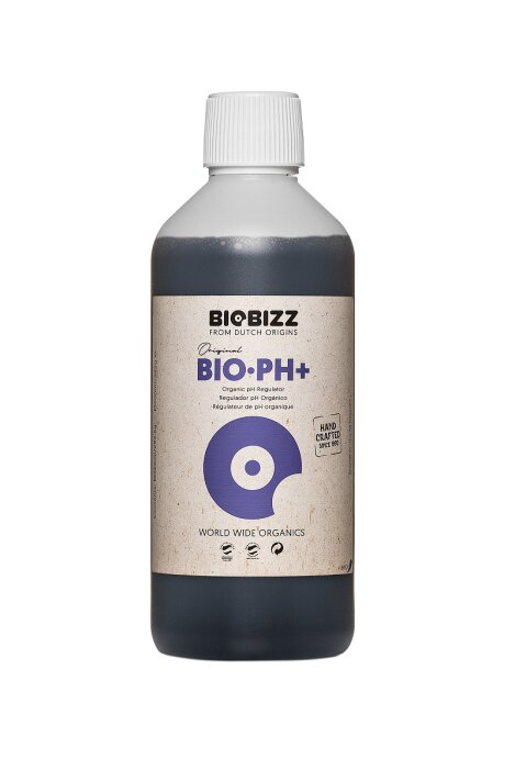 BIOBIZZ Bio-Up - 100% Organische pH+ Regulator 250ml, 500ml en 1Ltr