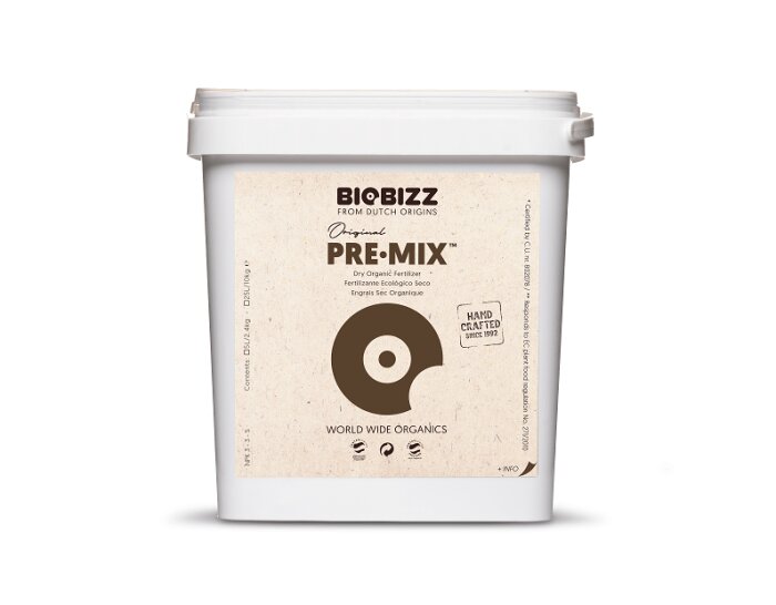 BIOBIZZ Pre-Mix 5L - Droge meststof voor groei- en bloeifase