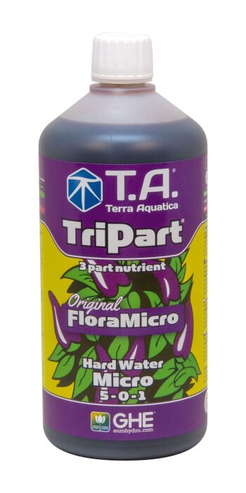 Terra Aquatica TriPart hard water 1L, 5L, 10L (FloraMicro)