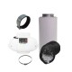 Luchtafvoerset Prima Klima Eco 420/800m³/h ø160mm 2-speed