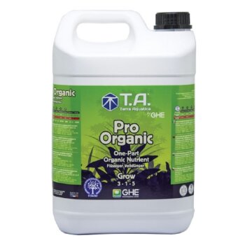 Terra Aquatica Pro Organic Grow (GO Thrive) volledige meststof 1L, 5L