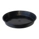Ronde onderzetter, zwart ø 20 cm, hoogte 3 cm