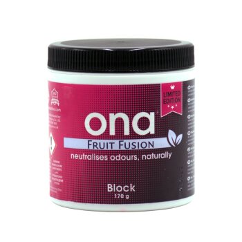 ONA Block geurneutralisator Fruit Fusion 170gr