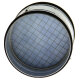 Ronde luchttoevoer-filter 100mm - 315mm diameter