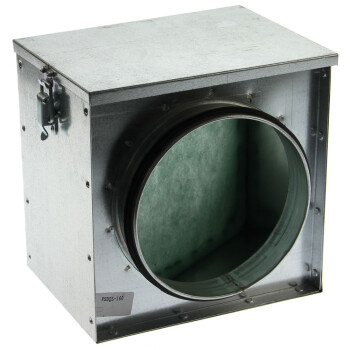 Luchtfilter box, met grofstoffilter - ø100mm t/m...