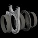 Secret Jardin Flens ø 150mm voor Ducting Flange DF25