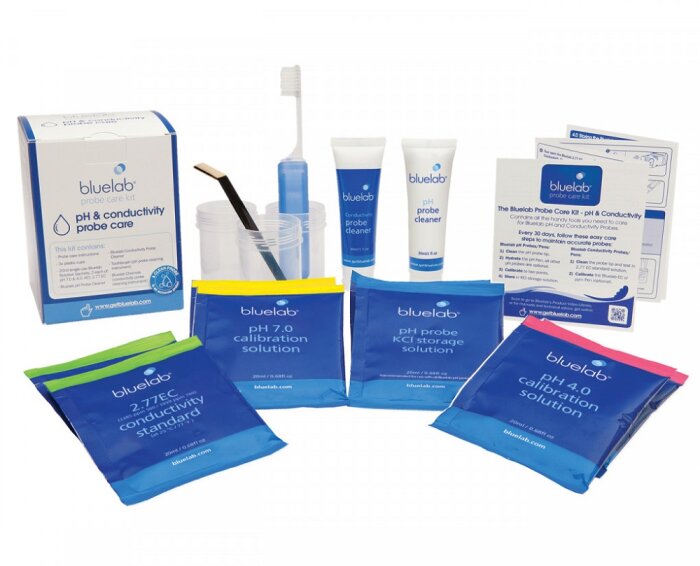 Bluelab pH & Ec Callibratie- en Reinigingsset - Probe Care Kit