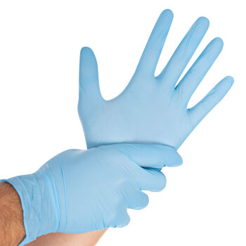 Nitril Handschoenen Blauw - Maat M - Doos 100 stuks