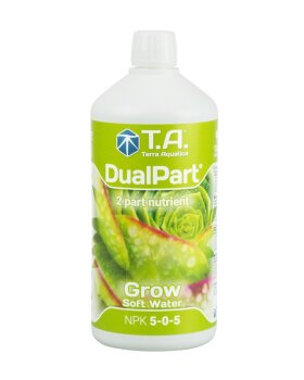 Terra Aquatica DualPart Grow Zacht water 1L, 5L (FloraDuo)