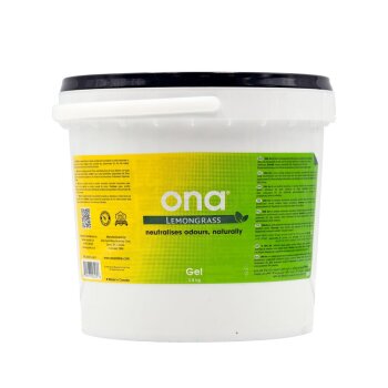 ONA Gel Geur neutralisator Lemongrass 3,8 kg