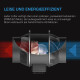 AC Infinity Cloudline Pro T6 ventilatiesysteem 683 m³/u ø150 mm met temperatuur- en vochtigheidsregeling